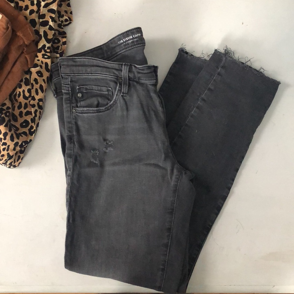 Adriano Goldschmeid • AG Stevie slim straight capri jeans